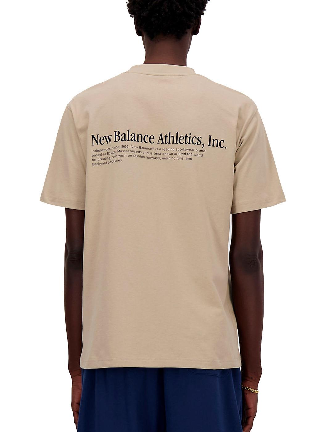Camiseta New Balance Athletics Flocked