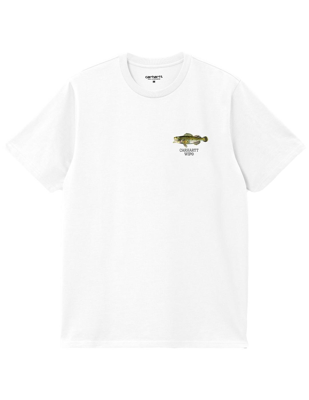 Camiseta Carhartt Wip Fish Blanco