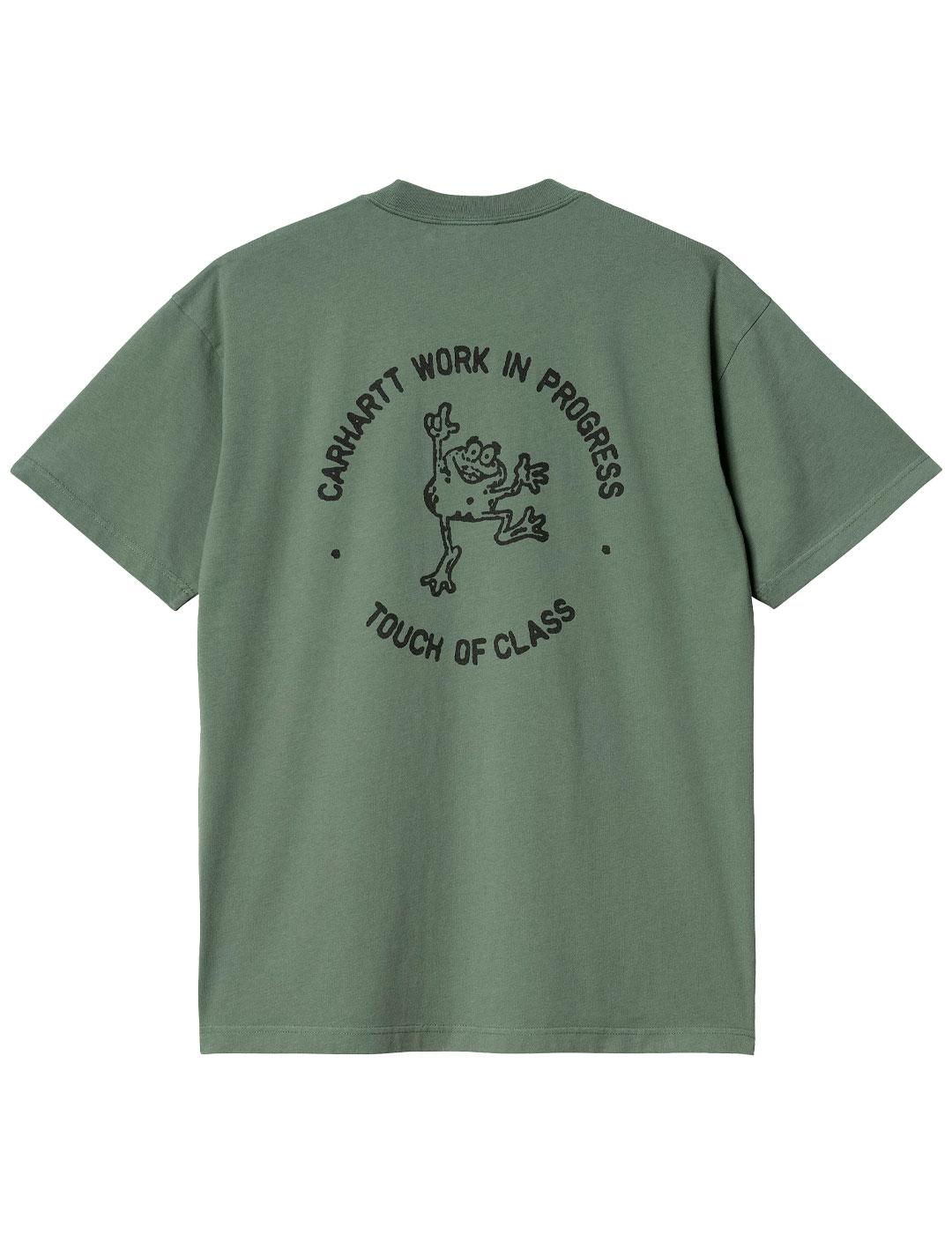 Camiseta Carhartt Wip Stamp Verde