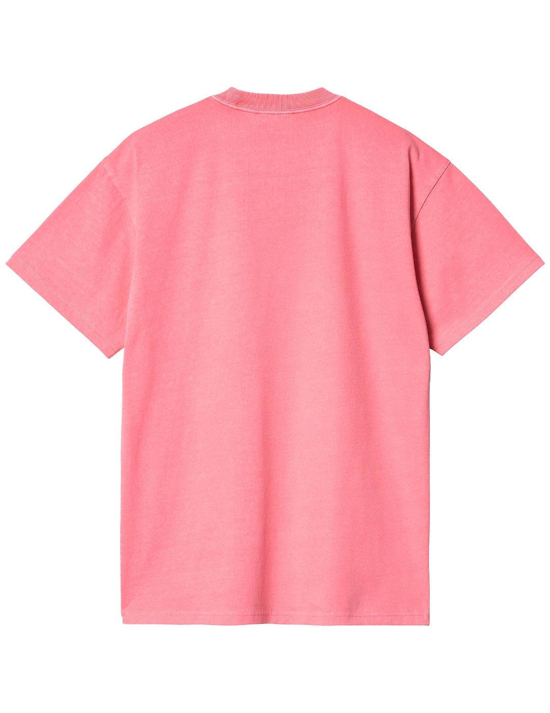 Camiseta Carhartt Wip Duster Script Rosa