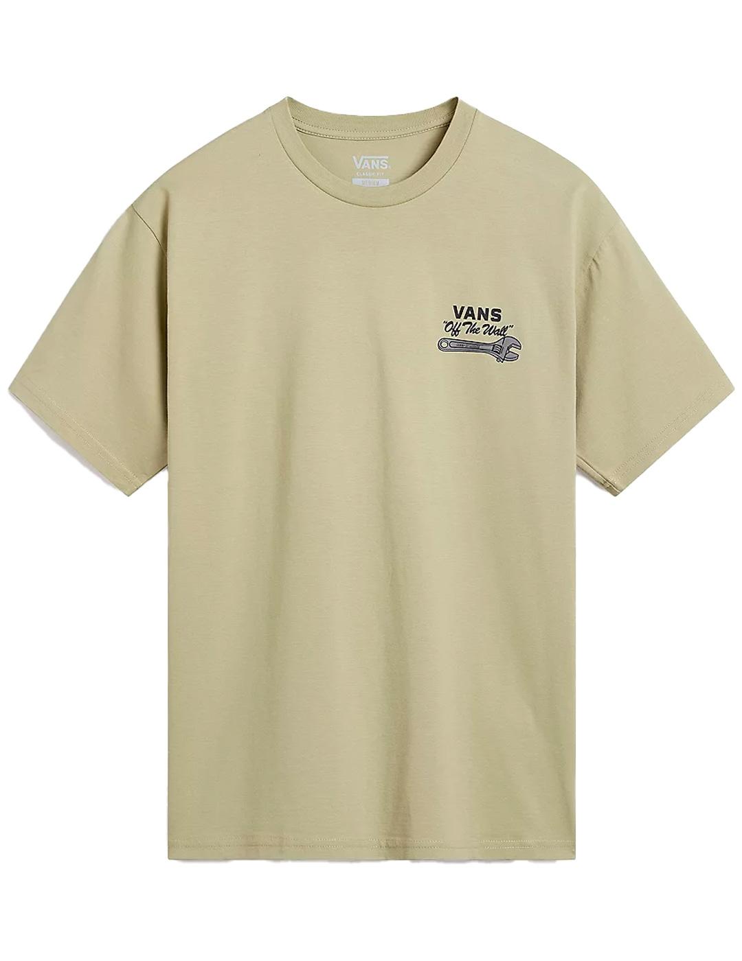 Camiseta Vans Wrenched Verde