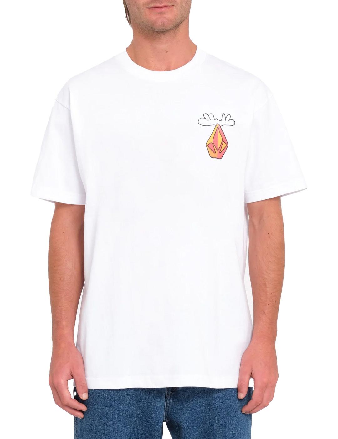 Camiseta Volcom Olivmoose Blanco