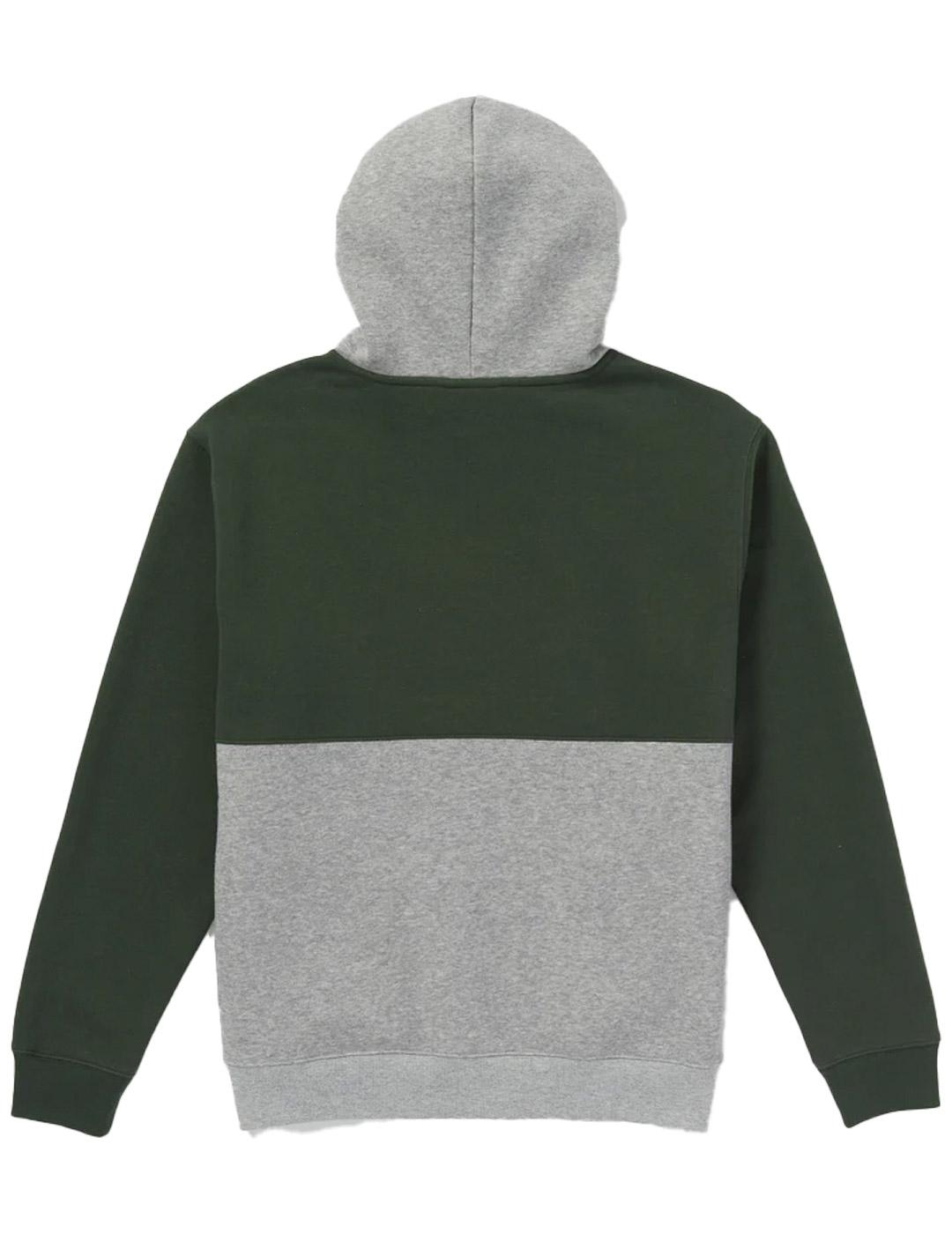 Sudadera Volcom Divided Verde Gris