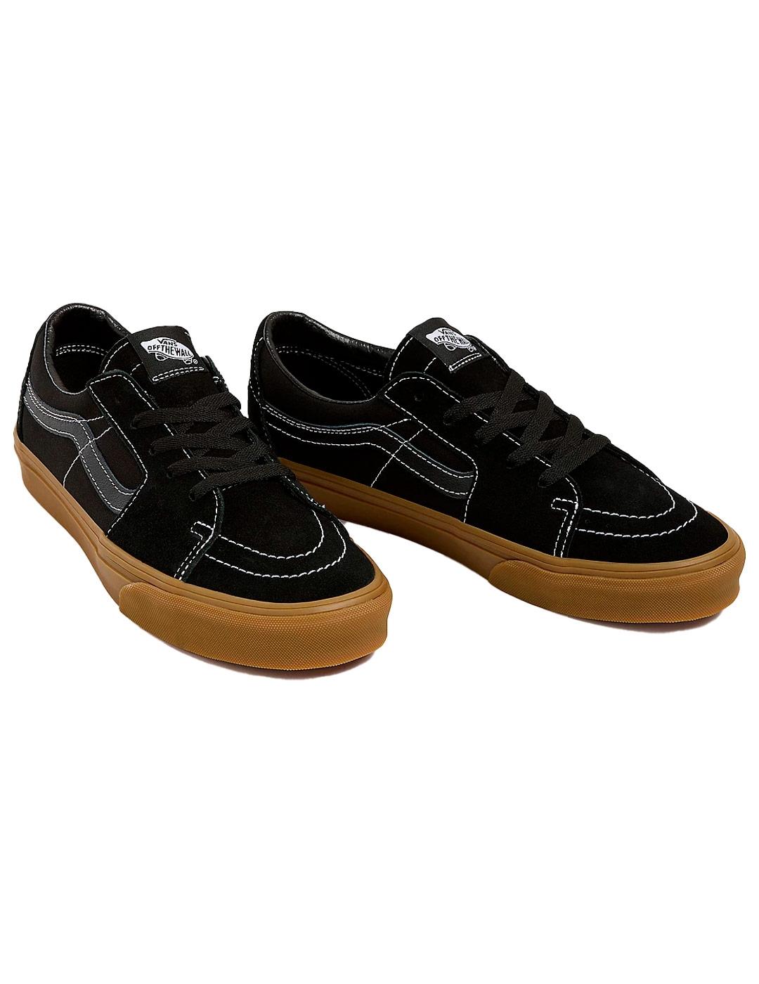 Zapatillas Vans SK8-Low Gum Negro