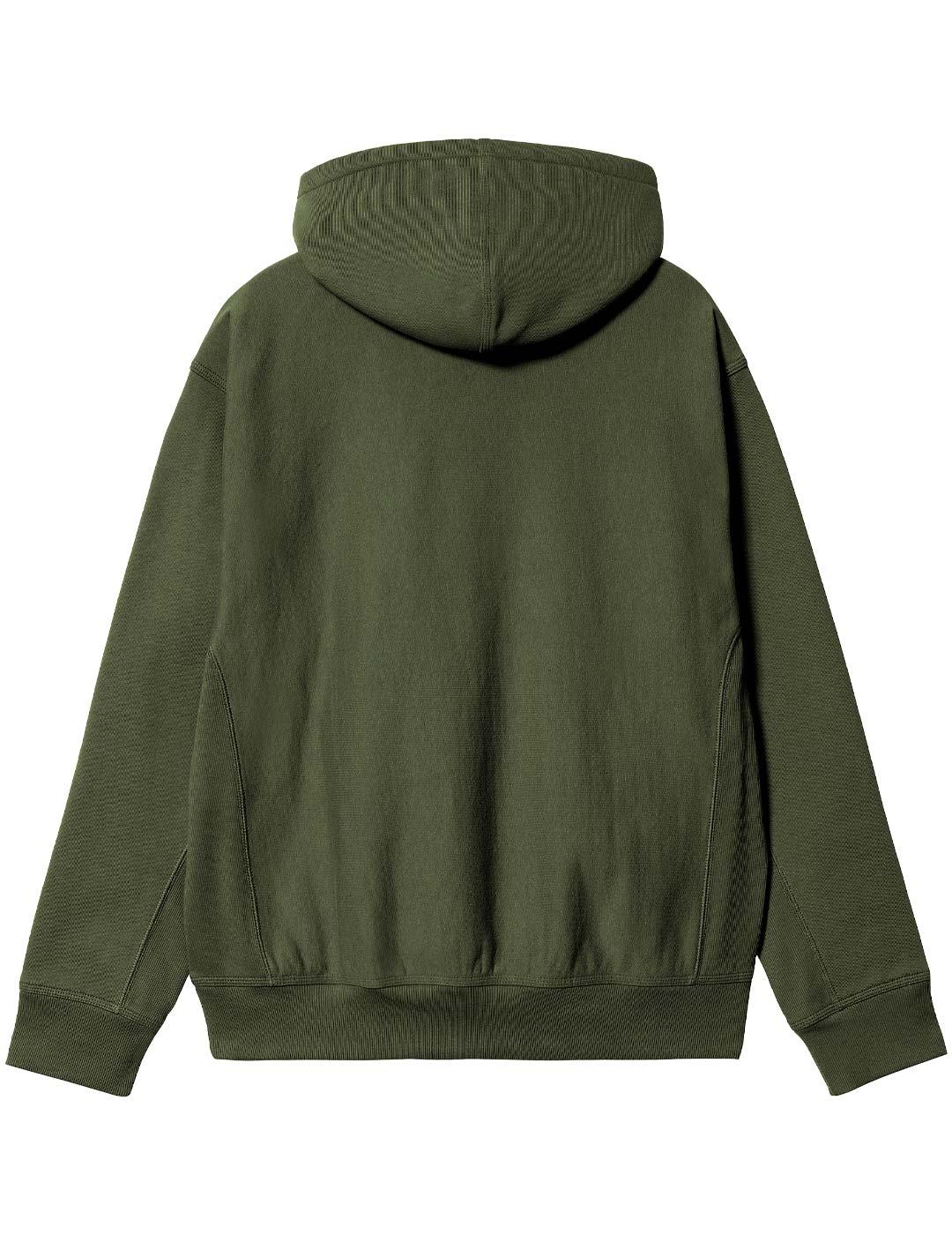 Sudadera Carhartt Wip American Script Verde