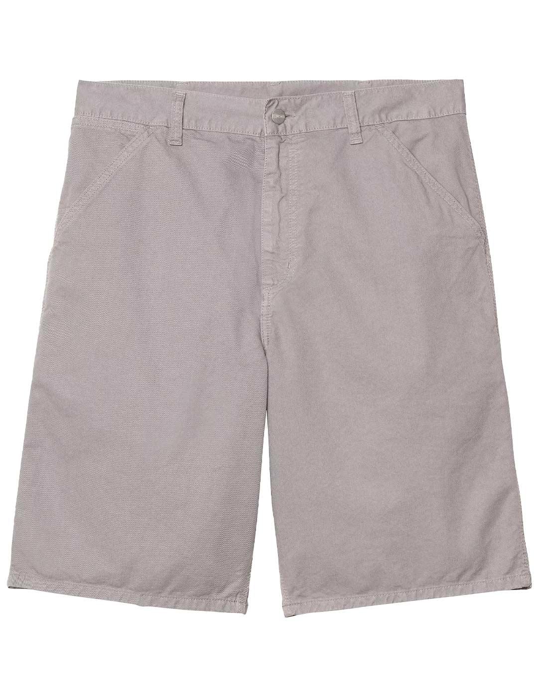 Bermudas Carhartt Wip Single Knee Gris