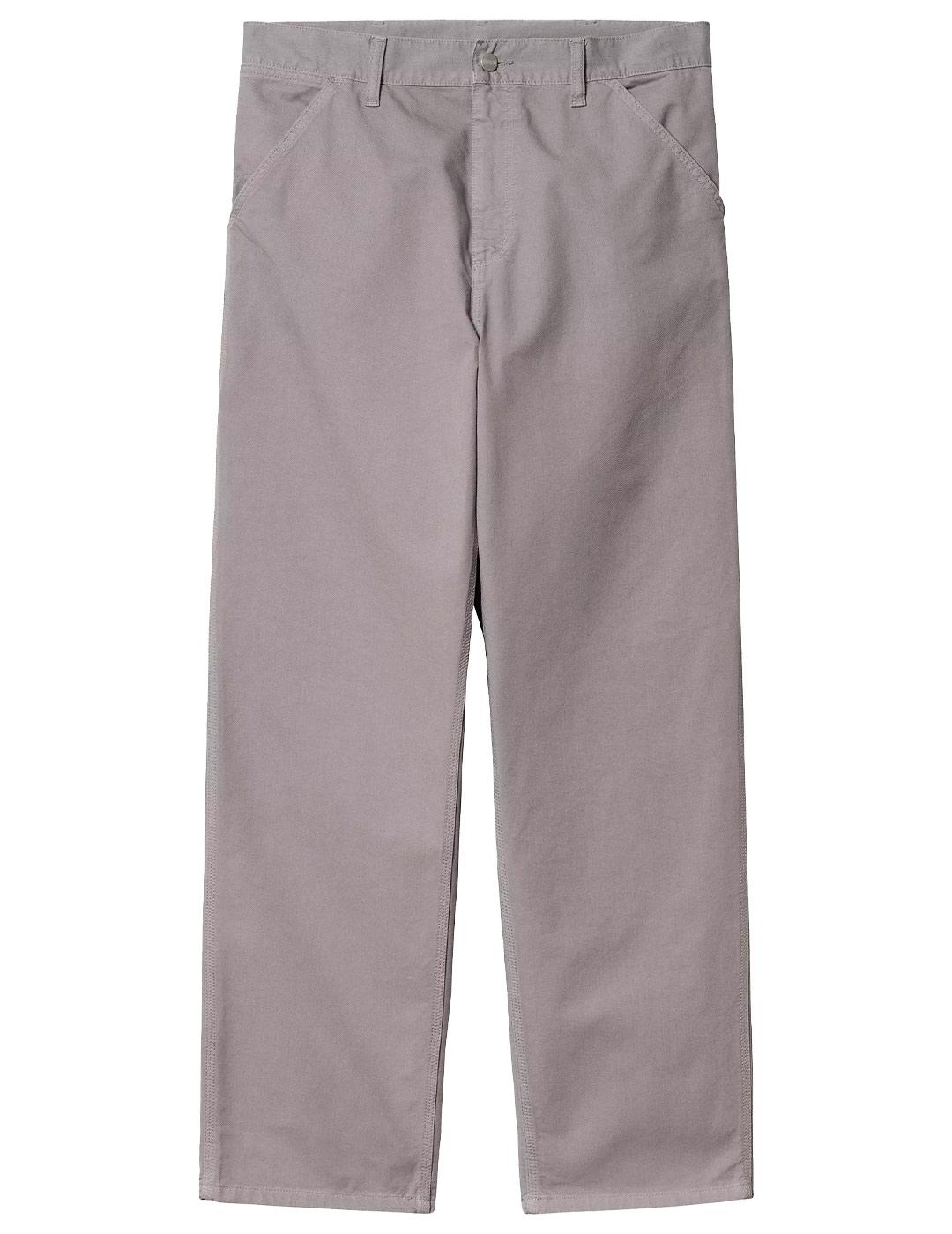 Pantalón Carhartt Wip Single Knee Gris