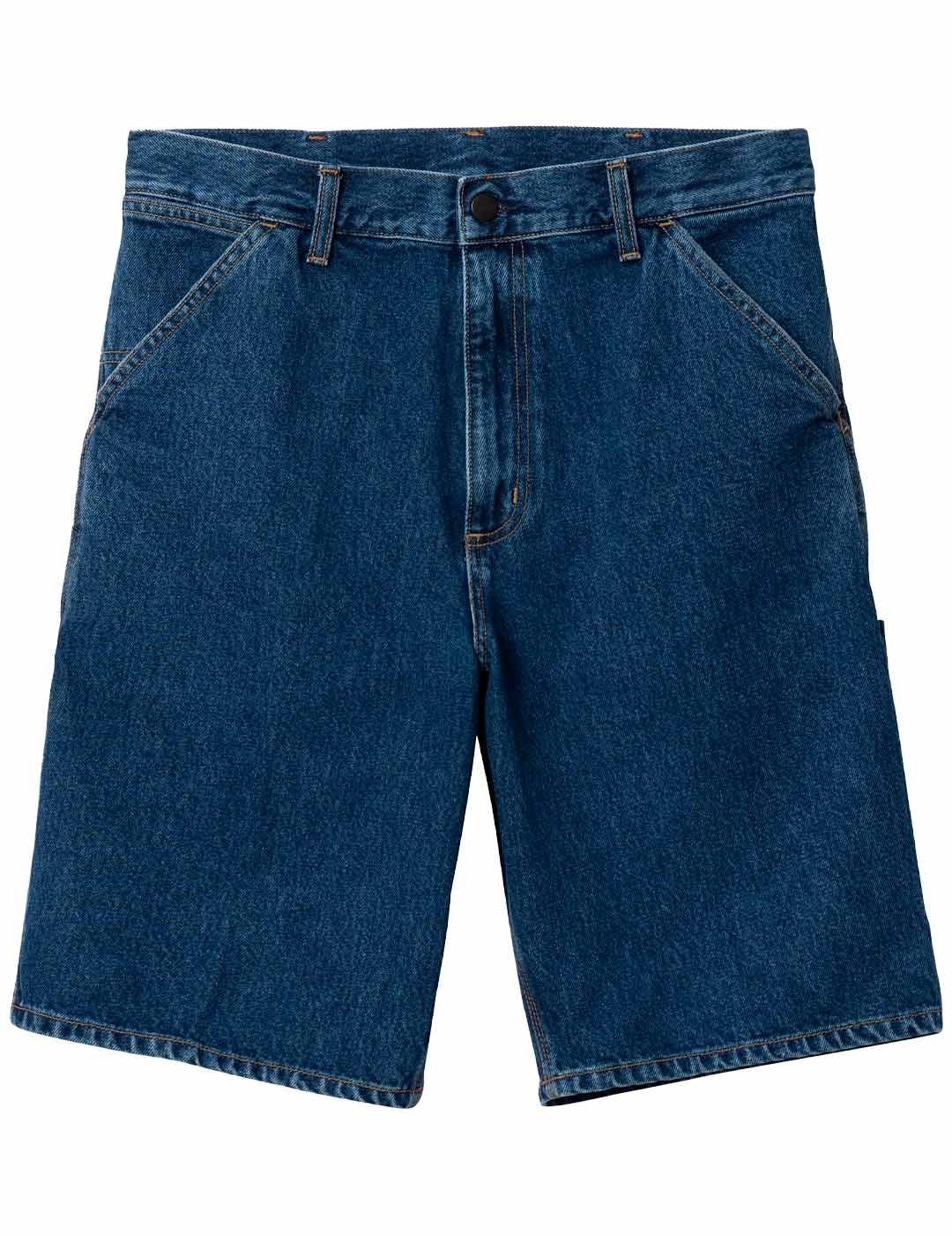 Bermudas Carhartt Wip Single Knee Azul