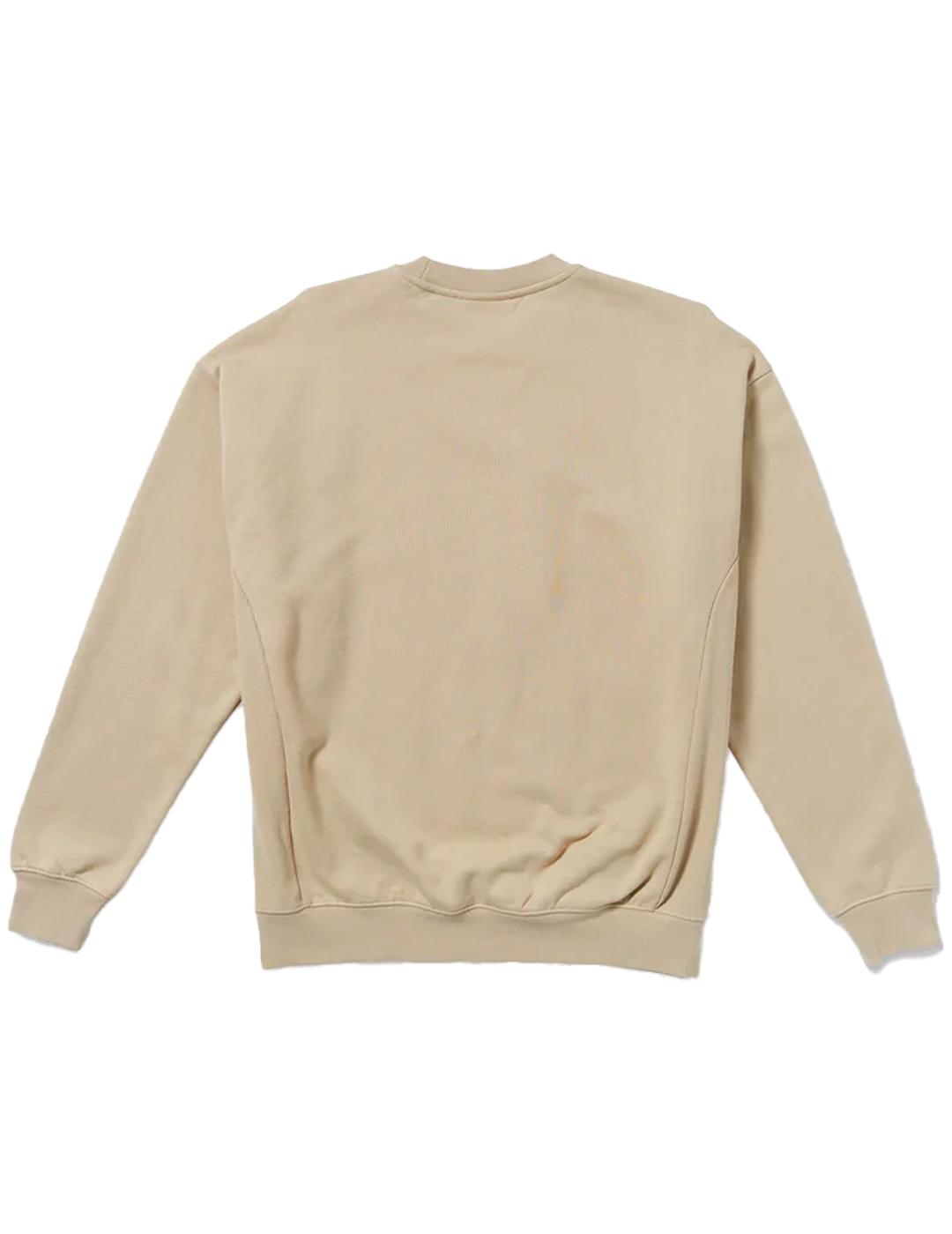 Sudadera Volcom Operators Beige