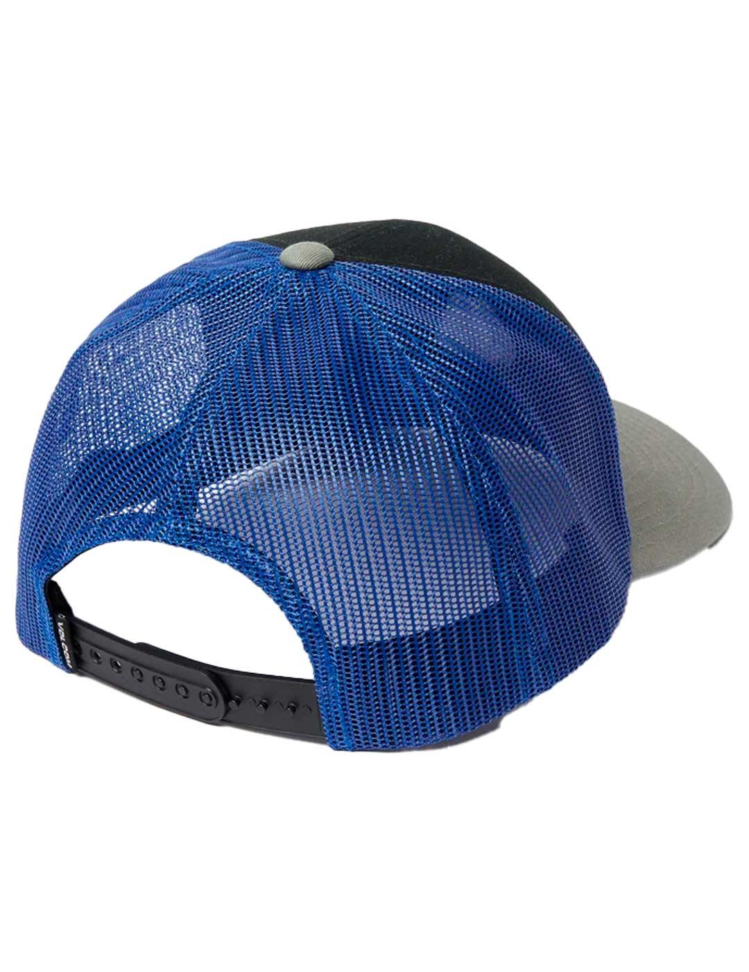 Gorra Volcom Full Stone Cheese Negro y Azul