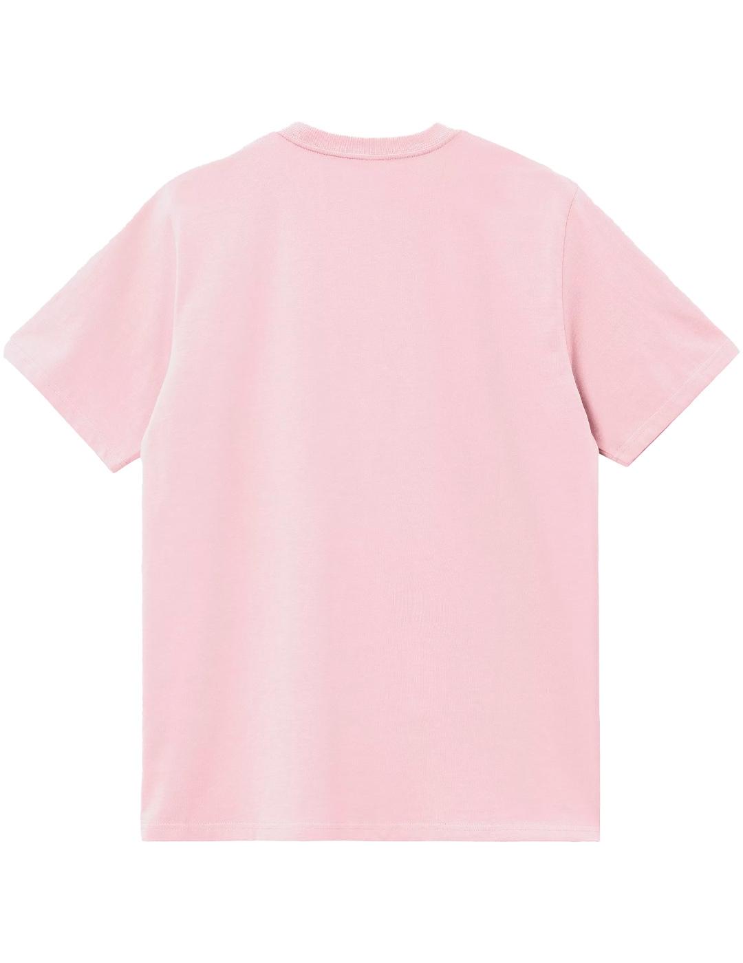 Camiseta Carhartt Wip Chase Rosa