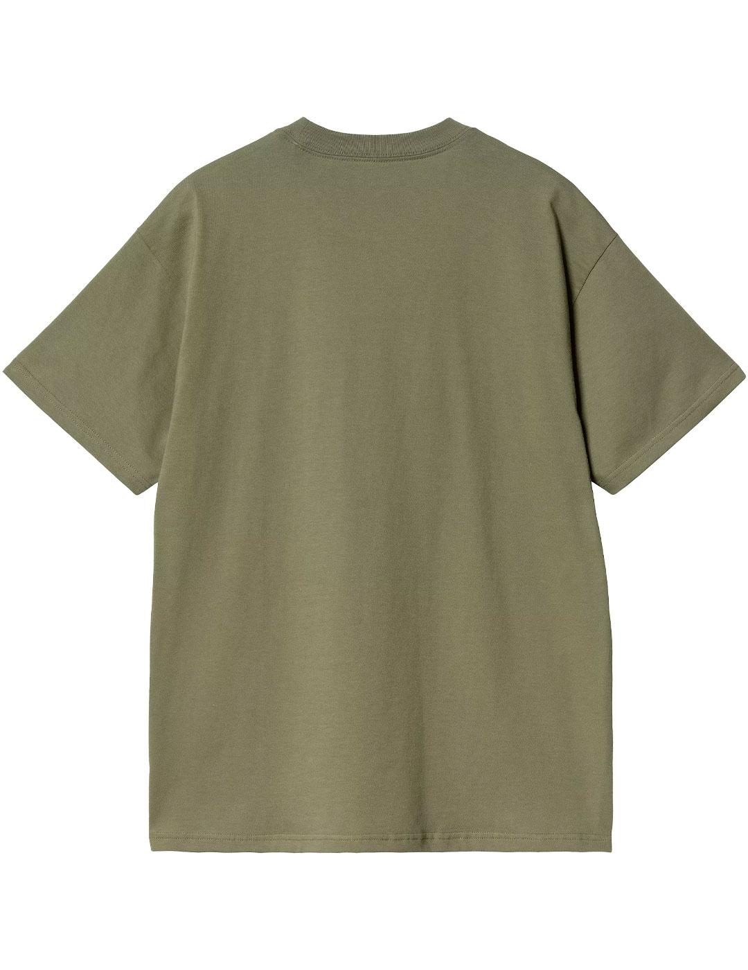 Camiseta Carhartt Wip Home Run Verde