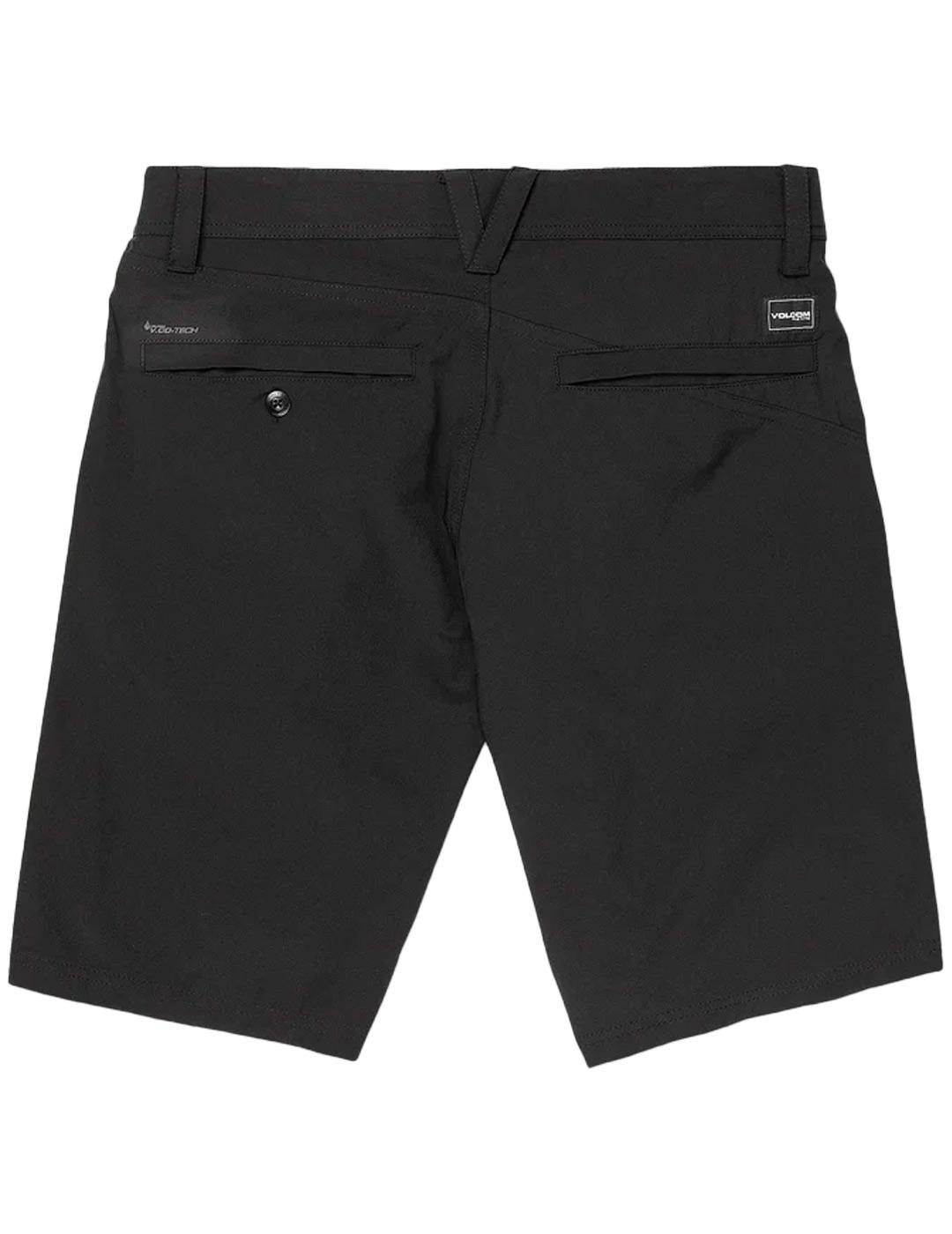 Pantalón corto Volcom híbrido Frickin Cross Shred 20' Negro